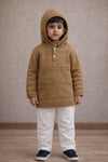 3 Piece Winter Suit for Boys – Warm Knitted Hoodie with Trouser & Shirt