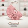 Modern Rose Pink Sculpted Handle Bag