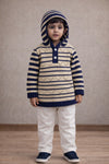 Boys 3-Piece Winter Knitted Hoodie Suit